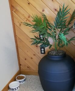 Good Pet Stuff, The Original Hidden Litter Box, Artificial Plants & Enclosed Cat Planter Litter Box, Vented & Odor Filter, Easy to Clean, Mocha Brown , 20" wide x 19 3/4" 45 71t3cK8Tn L