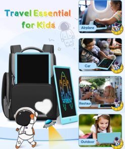 FLUESTON LCD Writing Tablet, Doodle Board Toys Gifts for 3-8 Year Old Girls Boys, 10 Inch Colorful Electronic Board Drawing Pad for Kids, Gifts for Toddler Educational Learning Travel Birthday, Blue Delightful Dolphin Blue 26 71t3fB0rcnL