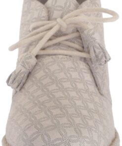 Hush Puppies Women's Cyra Catelyn Ankle Bootie 5.5 Black/White Print Leather 8 71t3ghNC9IL