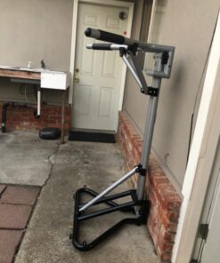 Vdip Power Station | Patented V-Shaped Equipment for All-Powerful Dips & Resistance Training | Lightweight & Effortless Assembly | Doubles as a Workout Bench|Total Body Workout at Home, Work, Gym 27 71t4BCD FuL