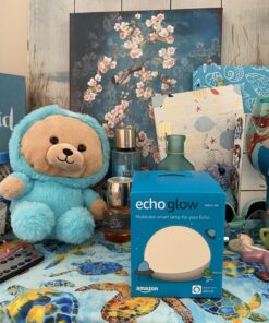 Echo Glow - Multicolor smart lamp, Works with Alexa Device only 23 71t5WZGfy7L