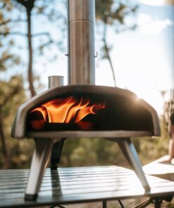 ooni Fyra 12 Wood Fired Outdoor Pizza Oven - Portable Hard Wood Pellet Pizza Oven - Ideal for Any Outdoor Kitchen - Outdoor Cooking Pizza Maker - Backyard Pizza Ovens - Countertop Pizza Oven 34 71t5ZyvR4tL