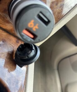 IMDEN Bluetooth 5.0 FM Transmitter for Car, 3.0 Wireless Bluetooth FM Radio Adapter Music Player FM Transmitter/Car Kit with Hands-Free Calling and 2 USB Ports Charger Support USB Drive black 51 71t69nSROfL