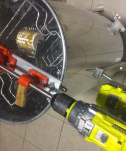 Honey Keeper Pro 2 Frame Stainless Steel Honey Extractor Beekeeping Equipment Honeycomb Drum 21 71t6VAPML