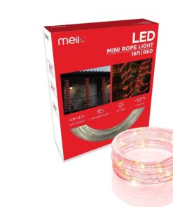 Meilo 16FT LED Mini Rope Light TRUE-Tech360° Directional Shine, Warm White 8 71t6ti62mlL