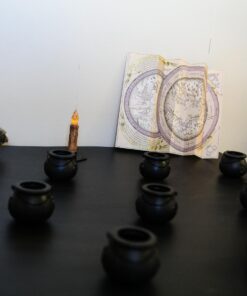 Fun Express 1 Dozen Mini Cauldron Kettles, BPA Free Plastic, St. Patrick's Day, Halloween, Bachelorette Parties, Witches and Wizards, Birthday, Baby Showers Party Decoration Supplies, Black 35 71t77OSU4sL