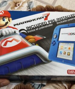 Nintendo 2DS - Electric Blue with Mario Kart 7 Electric Blue 2 32 71t7C6ztUmL