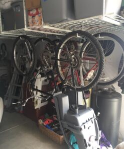 HyLoft 00212 Add-On Storage Hook Accessory for HyLoft Model-540 Ceiling Rack, 4 Count , White 43 71t7zL0nmL