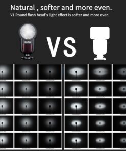 Godox V1-N Camera Flash Speedlite for Nikon Z8 Z9 Z7 Z6 Z5 D850 D810 D750 D610 D7500 D7100 D5300 D3300 D90 D5 D4 14 71t8IaPJG1L