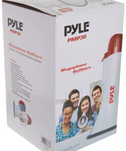 Pyle Megaphone Speaker Lightweight Bullhorn - Built-in Siren, Adjustable Volume Control and 800 Yard Range - PMP30 White 21 71t8OS7IHjL