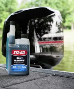 STA-BIL 360 Marine Ethanol Treatment & Fuel Stabilizer - Full Fuel System Cleaner - Fuel Injector Cleaner - Removes Water- Protects Fuel System - Treats 320 Gallons - 32 Fl. Oz. (22240) Blue 32 oz. 24 71t8eG5Z02L 2