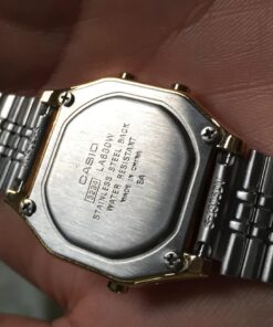 Casio Women's Illuminator LA680WGA-1 Gold Metal Quartz Watch 37 71t8hyFmSwL