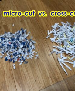 Amazon Basics 12 Sheet (new model) Micro Cut Paper and Credit Card CD Shredder With 6 Gallon Bin, Black 12 Sheet (new model) 50 71t8kzIdsOL