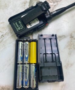 6xAA Battery Case Shell for Portable Baofeng UV-5R UV-5RA BF-F8HP UV-5R+,UV-5R+ Plus BF-F9 UV-5RTP Series Rechargeable Extended Baofeng Accessories Battery Two Way Transceiver Walkie Talkie 25 71tAYG6FgLL