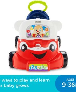 Alternative view of Fisher-Price Laugh & Learn 3-In-1 Smart Car, Baby Walker & Toddler Ride-On Toy with Smart Stages Learning Content for Ages 9+ Months Standard