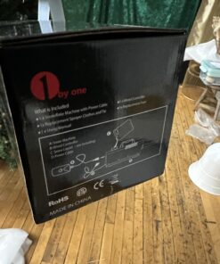 1byone 650W Snow Machine Wired Remote Control Great Machine for Kids, Parties, Parades 38 71tC CQY35L