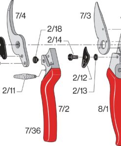 Alternative view of Felco Ergonomic Hand Pruner with 1-inch Cutting Capacity, 8.25in - 100052387 F 8