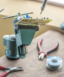 SE 3" Universal Aluminum Table Vise 360 Degrees Rotating - 8436MVC Green 28 71tDH71TCmL