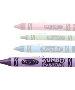 Crayola Jumbo Crayons, 8 Toddler Crayons, Assorted Colors 19 71tE7KT3CL