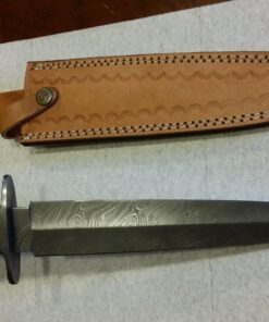 RAM-05 Damascus Steel Hunting Knife – Walnut Wood Handle 66 71tEg GYwsL