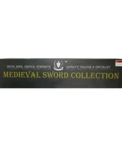 Medieval Sword One Hand Sword, Dull Blade. for Collection, Gift, Show and Fair Cosplay and LARP Wizard-Black 12 71tEgU9e1AL