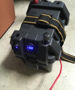 Attwood PowerGuard Battery Boxes Designed for Marine, RV, Camping, Solar and More U1 Series 24 71tFQfcYR3L