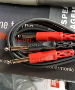 Hosa CPP-202 Dual 1/4" TS to Dual 1/4" TS Stereo Interconnect Cable, 2 Meters 6.6 Feet 5 71tGQEgHBXL