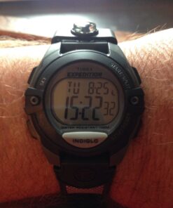 Timex Men's T49949 Expedition Digital CAT Charcoal + Mini Compass 29 71tGYKBY4YL