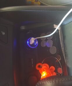 Ailun Car Charger Qualcomm Quick Charge 3.0 Adapter Fast Dual USB Port 35W for iPhone 14 13 11 12 Pro Max X Xs XR SE 2020 Galaxy s20+ S20Ultra, Black Blue 40 71tGkxu3B8L