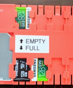 Bandc 2pcs Red Micro Sd/sdhc/sdxc Card Storage Holder Case (Memory Card Not Included) 32 71tGlrAiZ2L