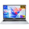 ACEMAGIC Laptop Computer 16GB DDR4 512GB SSD, Intel Quad-Core N95 Processor Windows 11 Laptop, 15.6 inch Laptop with Metal Body Support 1080P, TF Card, WiFi, BT5.0, Type_C, 38Wh Battery 32 71tHewRPrYL