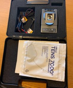 TENS 7000 Digital TENS Unit with Accessories - TENS Unit Muscle Stimulator for Back Pain Relief, General Pain Relief, Neck Pain, Sciatica Pain Relief, Nerve Pain Relief 48 71tIAg Pz1L