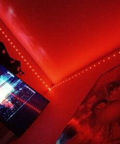 LED Lights for Bedroom, 100ft(2 Rolls of 50ft) LED Strip Lights, Music Sync Color Changing Led Lights with APP & IR Remote Control for Bedroom Room Home Decor Party Festival… 100FT-2rolls 36 71tJCutsBEL