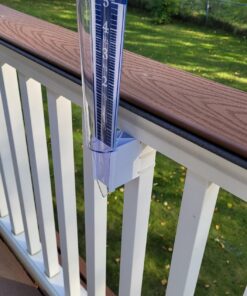 AcuRite 5" Capacity Easy-to-Read Magnifying Acrylic, Blue (00850A3) Rain Gauge 36 71tJr4b1jTL