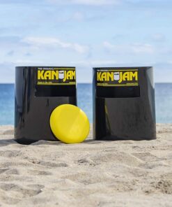 Kan Jam Disc Toss Game - American Made Outdoor Game for The Backyard, Beach, Park, Tailgates - Original, Illuminate, Pro, Travel Edition, and Carry Bag Only The OG 43 71tJwTuYcEL
