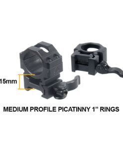 UTG 3-9X32 1" BugBuster Scope, AO, RGB Mil-dot, QD Rings , Black 40 71tJwu9irSL