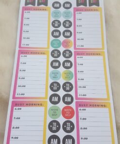 me & my BIG ideas Sticker Value Pack - The Happy Planner Scrapbooking Supplies - Productivity Theme - Multi-Color & Gold Foil - Great for Projects, Scrapbooks & Albums - 30 Sheets, 985 Stickers Total 58 71tKkJrRqCL