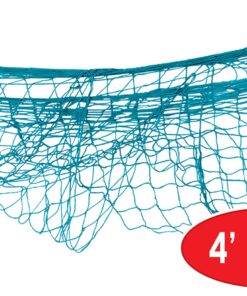 Alternative view of Fish Netting (turquoise) Party Accessory (1 count) (1/Pkg) Turquoise