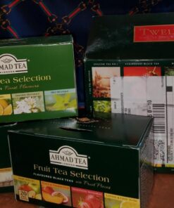 Ahmad Tea Variety Gift Box, 60 Foil Enveloped Teabags, Twelve Teas, 1 Count 29 71tLzJnw2OL