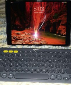 Logitech K380 Pebble Multi-Device Bluetooth Keyboard – Windows, Mac, Chrome OS, Android, iPad, iPhone, Apple TV Compatible – with Flow Cross-Computer Control and Easy-Switch up to 3 Devices –Dark Grey Dark Grey 42 71tM00L9yOL