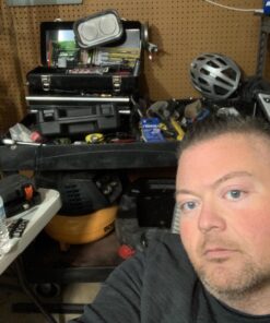 Rubbermaid Commercial Products 2-Shelf Utility/Service Cart, Medium, Lipped Shelves, Ergonomic Handle, 500 Lbs Capacity, for Warehouse/Garage/Cleaning/Manufacturing (FG452088BlA) Black 65 71tM2oofIZL