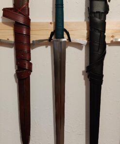 YYST MINI Adjustable Sword , Wall Hook Display Hanger Wall Mount for Sword ,Dagger ,Axe,KeyBlade, etc-4/PK- No Sword-Vertical Display 35 71tMd2rlAWL