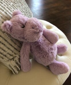 Jellycat Bashful Lilac Hippo Stuffed Animal, Medium, 12 inches 21 71tN hYwt6L