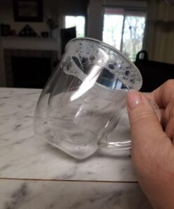 JoyJolt Serene Double Walled Insulated Glasses Coffee Mug (Set of 2) 7.4 Ounces 7.4 Oz 24 71tN9LUn8L