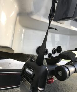 BoatBuckle G2 Stainless Steel Retractable Transom Tie-Down (Black), 1 Pair 44 71tNLOm21jL