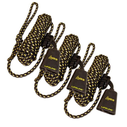 Hunter Safety System Reflective Lifeline for Tree-Stand Hunting Safety Harness 3-pack