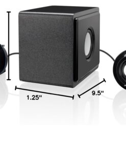 GPX HT12B 2.1 Channel Home Theater Speaker System (Black,3) 11 71tPETovxUL