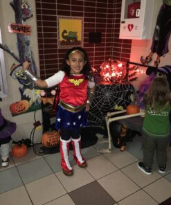 Super DC Heroes Wonder Woman Child's Costume Medium As Shown Standard Packaging 35 71tPRT6znxL