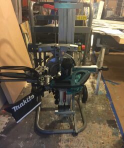 Bosch Portable Gravity-Rise Wheeled Miter Saw Stand T4B 65 71tPhfrO aL