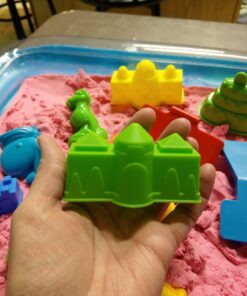 USA Toyz Sand Molds Beach Toys for Kids - 23pk Sand Castle Building Kit Sandbox Toys for Toddlers, Compatible with Molding Clay or Play Sand, Beach Sand Water Toys Indoor Outdoor Sensory Toys for Kids 23pk Sand Molds 42 71tQ0xbdkmL